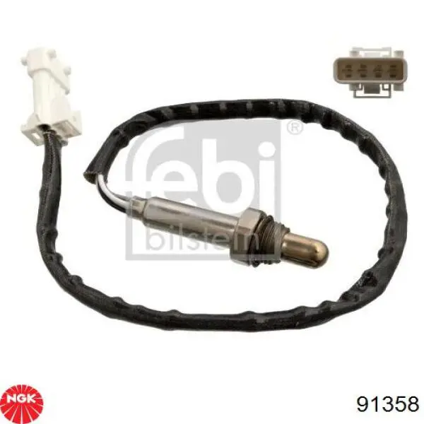 Купити 91358 NGK Лямбдазонд, датчик кисню до каталізатора