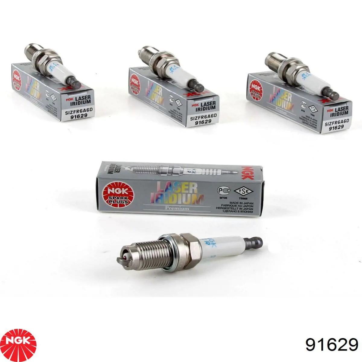 Купити 91629 NGK Свічка запалювання