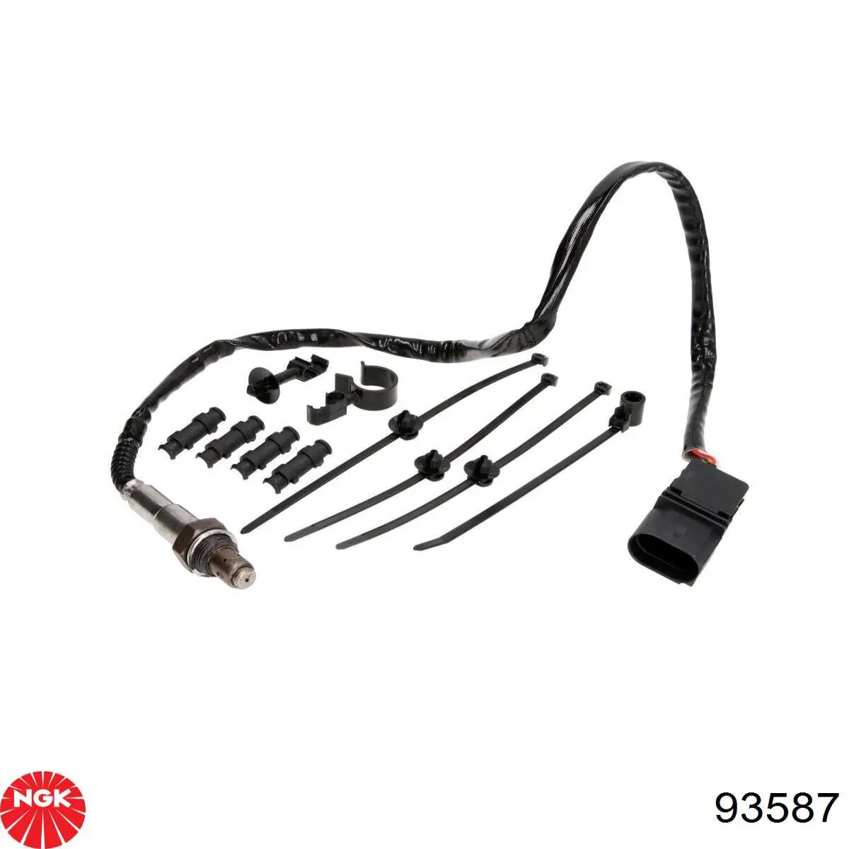 Лямбдазонд, датчик кисню до каталізатора NGK 93587 ціна, від 74.39 USD