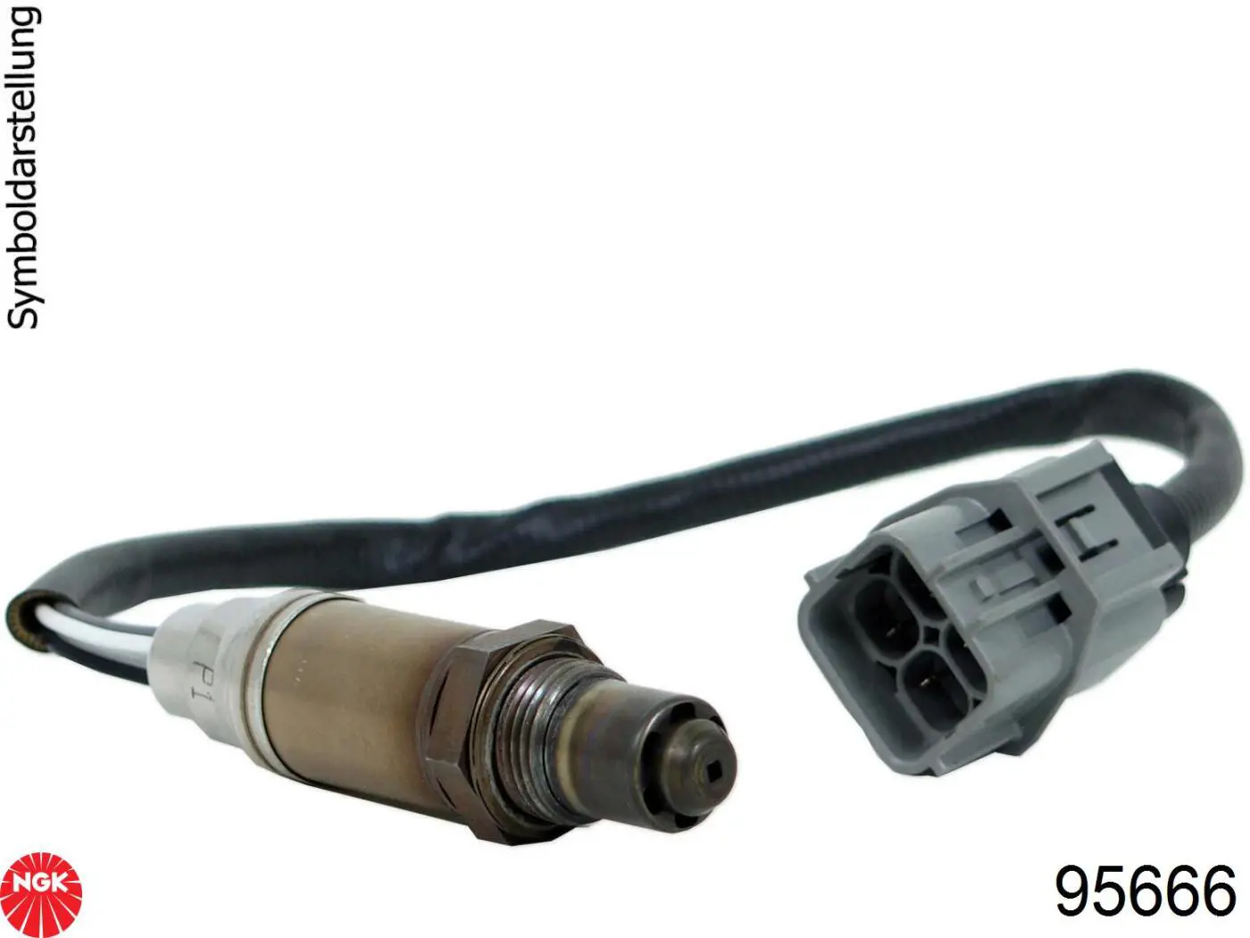 Лямбдазонд, датчик кисню до каталізатора NGK 95666 ціна, від 52.16 USD