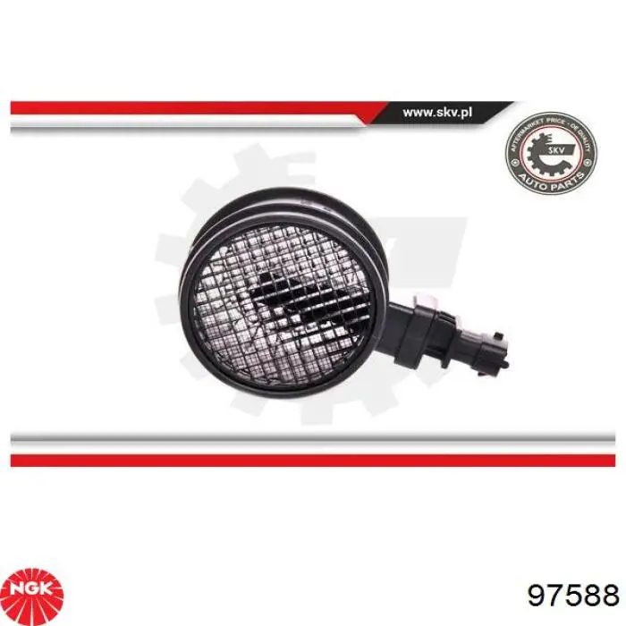 Датчик масової витрати повітря NGK 97588 ціна, від 22.80 USD