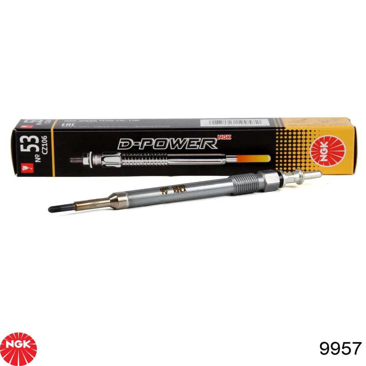 Свіча накалу NGK DPOWER53 ціна, від 18.18 USD