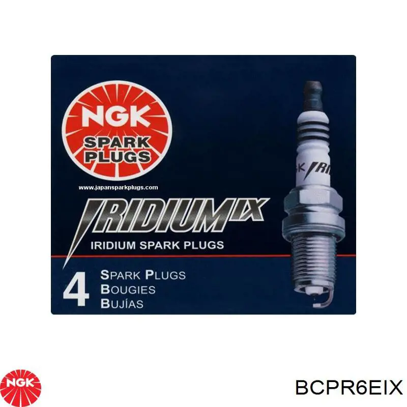 Свічки автомобільні NGK BCPR6EIX ціна, від 2.63 USD