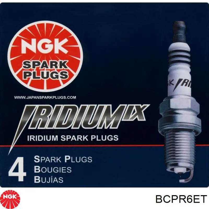 BCPR6ET NGK Свіча запалювання