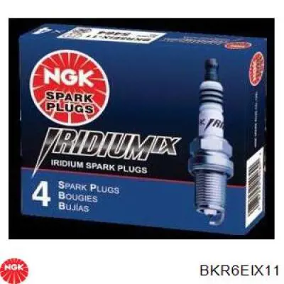 Купити BKR6EIX11 NGK Свічка запалювання