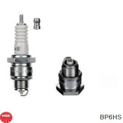 Свічки автомобільні NGK BP6HS ціна, від 2.38 USD