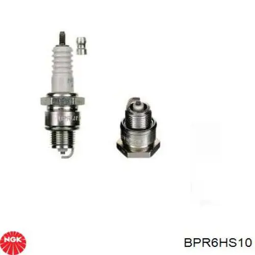 Купити BPR6HS10 NGK Свічка запалювання