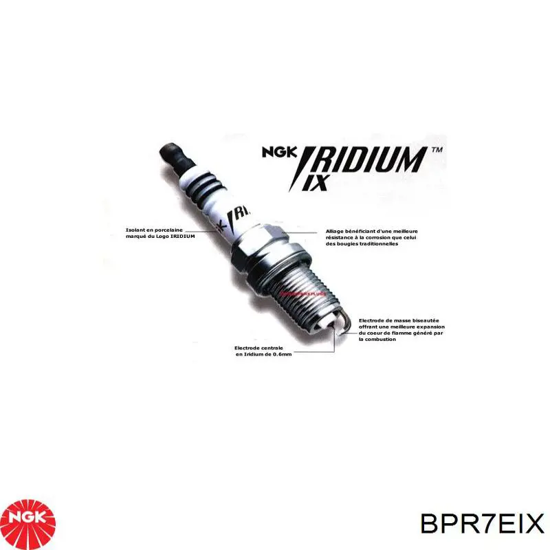 Свічки NGK BPR7EIX