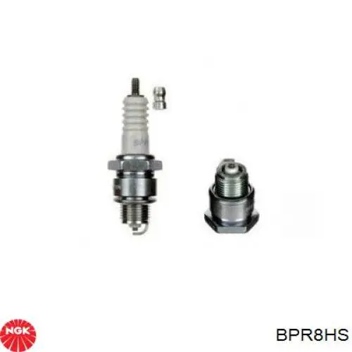 Свічки автомобільні NGK BPR8HS ціна, від 2.89 USD