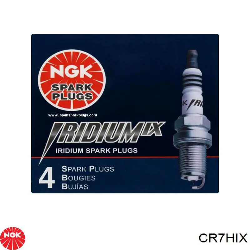 Свічки автомобільні NGK CR7HIX ціна, від 2.93 USD