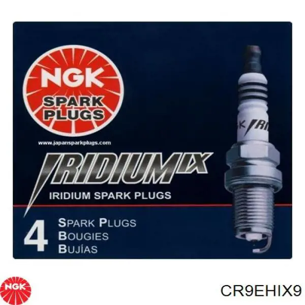 Свічки запалювання CR9EHIX9 NGK