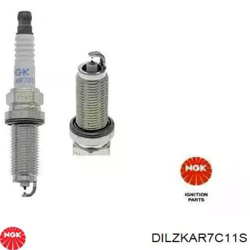 Свічки автомобільні NGK DILZKAR7C11S ціна, від 20.63 USD