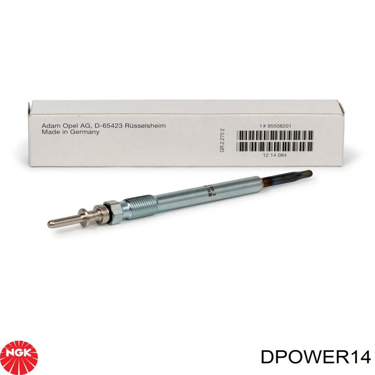 Свіча накалу NGK DPOWER14 ціна, від 10.28 USD