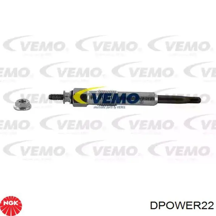 DPOWER22 NGK Свічки розжарювання