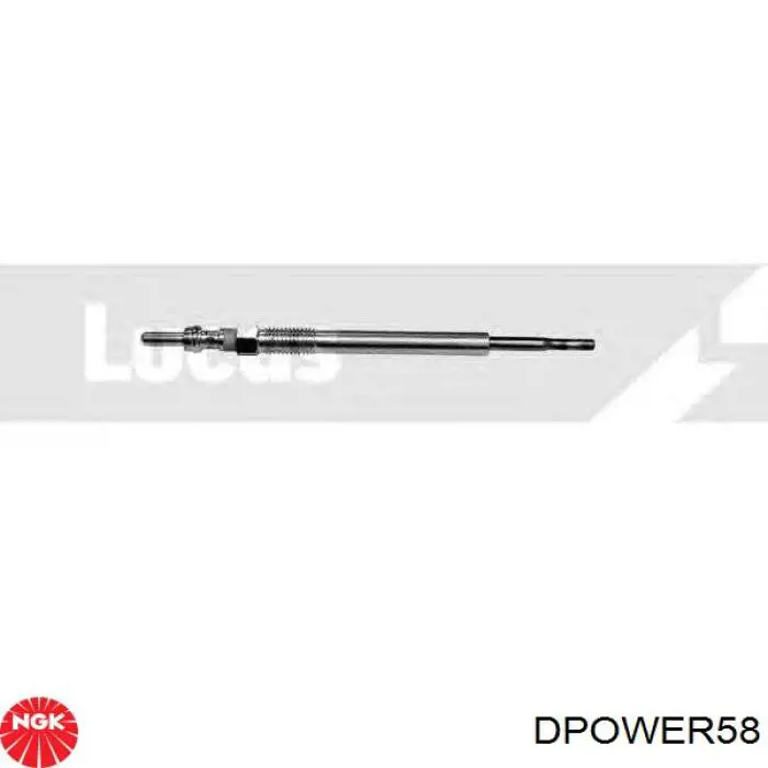 Свіча накалу NGK DPOWER58 ціна, від 13.52 USD