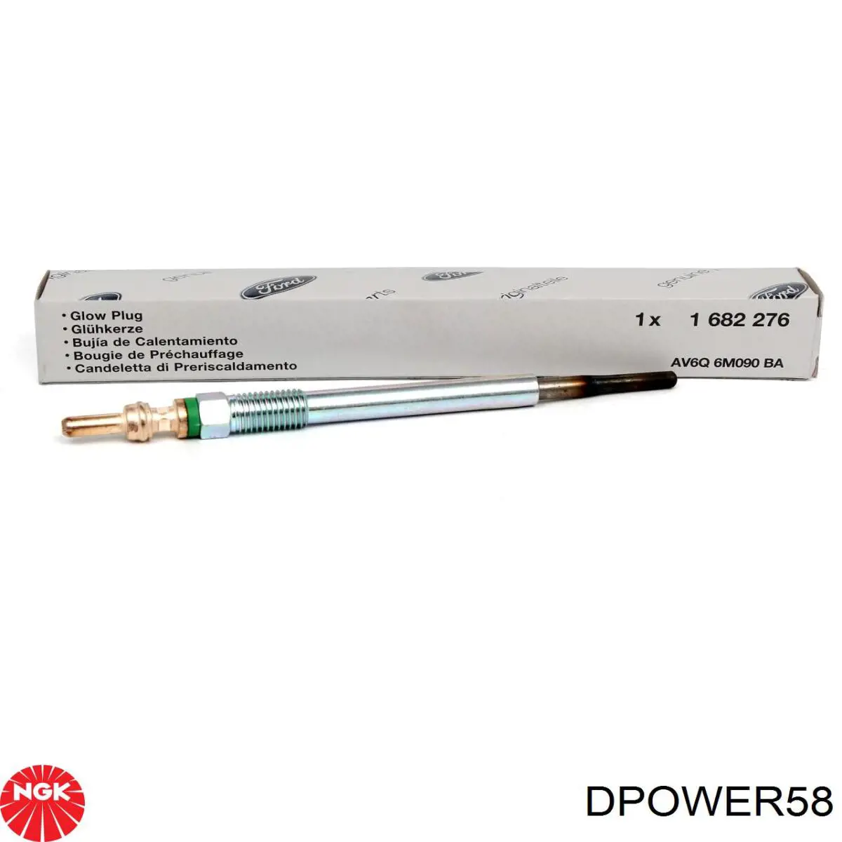 Свічки запалювання NGK DPOWER58