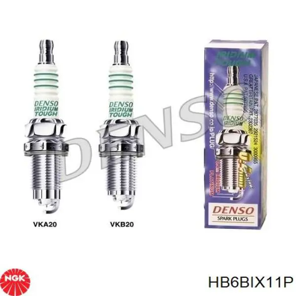 Свічки запалювання HB6BIX11P NGK