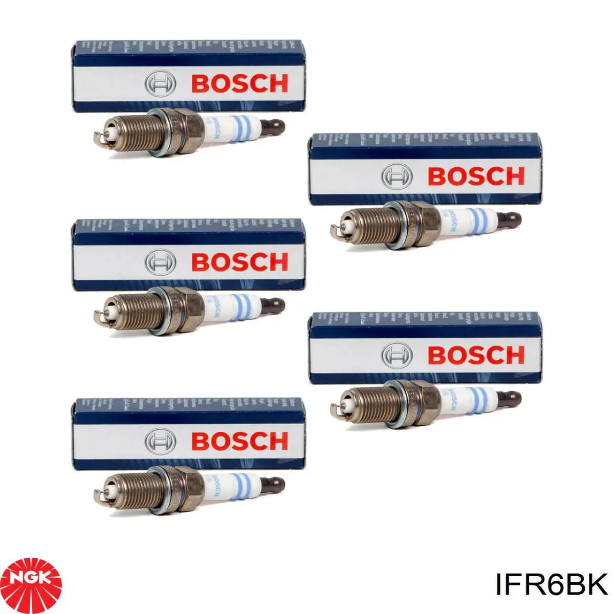 Свічки запалювання IFR6BK NGK