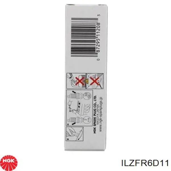 Свічки автомобільні NGK ILZFR6D11 ціна, від 9.82 USD