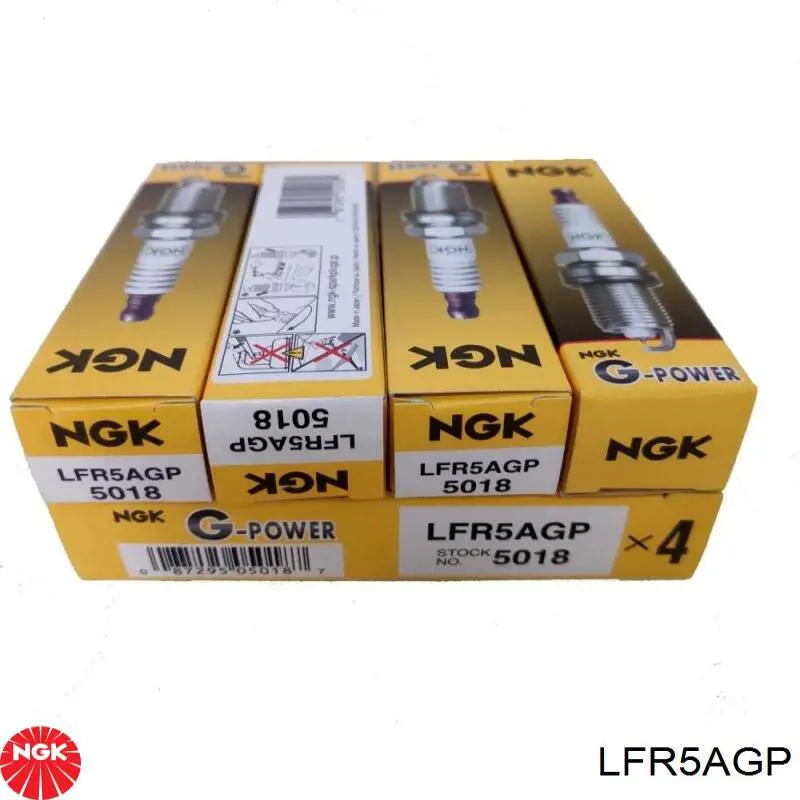 Купити LFR5AGP NGK Свічка запалювання