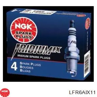 Свічки автомобільні NGK LFR6AIX11 ціна, від 13.58 USD