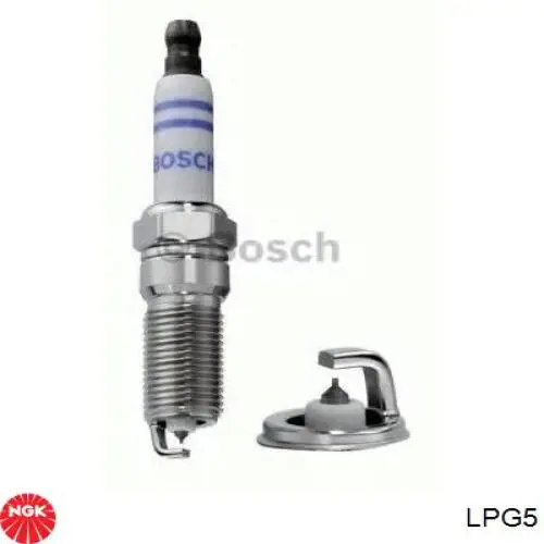 Свічки запалювання LPG5 NGK