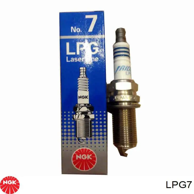 Свічки запалювання LPG7 NGK