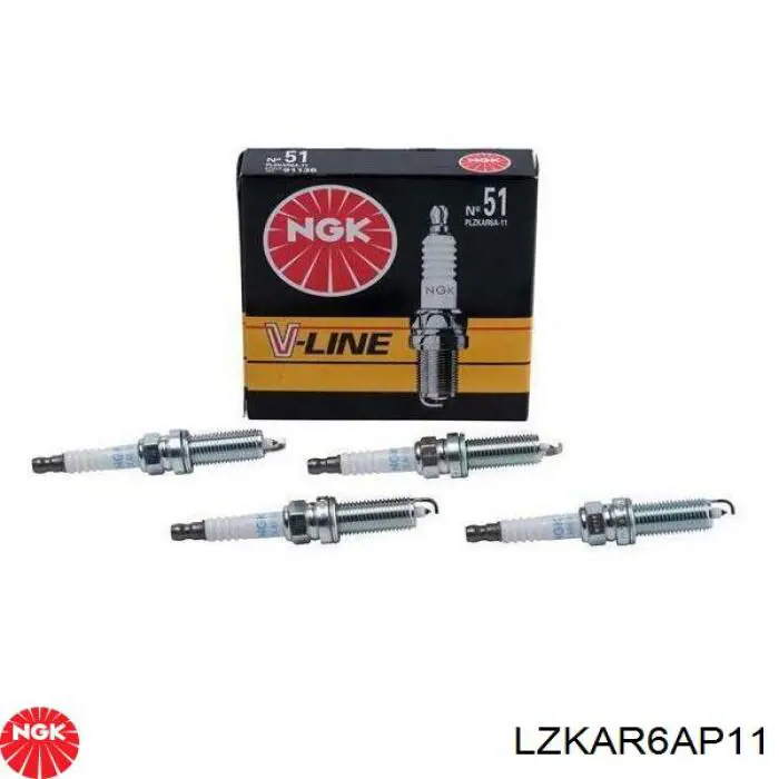 Свічки запалювання LZKAR6AP11 NGK