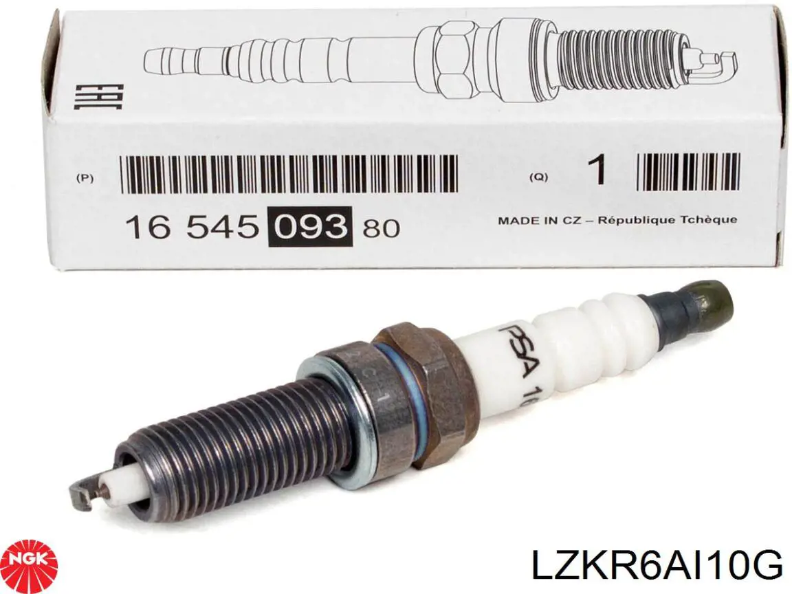 LZKR6AI10G NGK Свіча запалювання