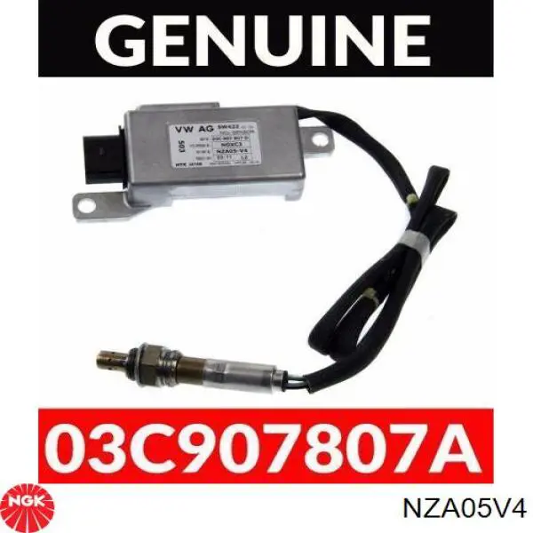 Датчик оксидів азоту NOX NGK NZA05V4 ціна, від 116.28 USD