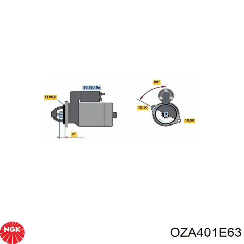 MD109613 Mitsubishi Датчик кисню