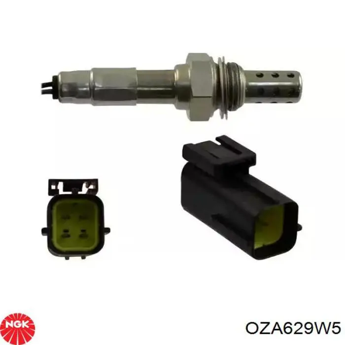 Купити OZA629W5 NGK Лямбдазонд, датчик кисню до каталізатора