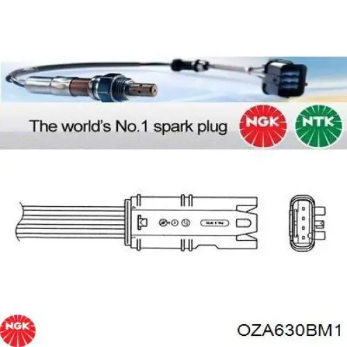 OZA630BM1 NGK Датчик кисню