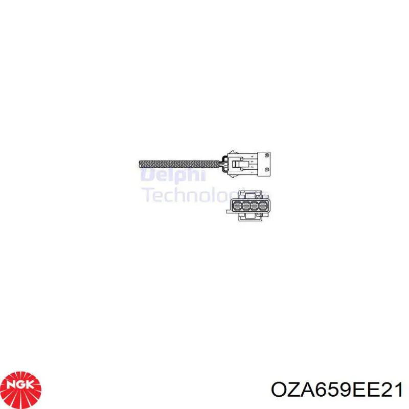 Купити 00001628HV Peugeot/Citroen Лямбда-зонд, датчик кисню після каталізатора