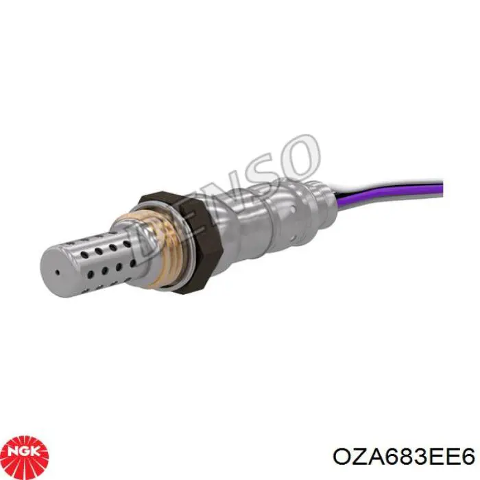 OZA683EE6 NGK Лямбда-зонд, датчик кисню до каталізатора, правий