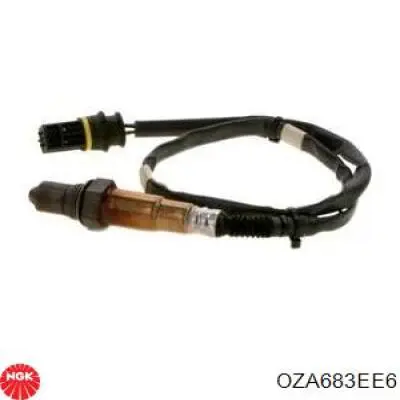 Лямбда зонд до каталізатора, правий NGK OZA683EE6 ціна, від 45.84 USD