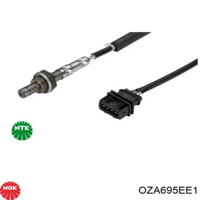 Лямбдазонд, датчик кисню до каталізатора NGK OZA695EE1 ціна, від 43.46 USD