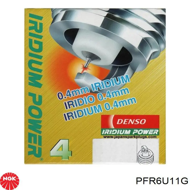 Свічки автомобільні NGK PFR6U11G ціна, від 11.10 USD