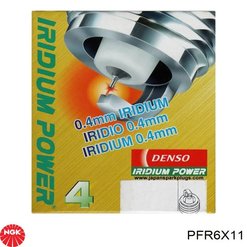 Свічки NGK PFR6X11