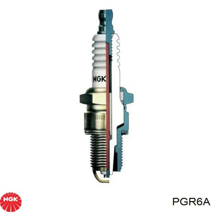 Свічки запалювання PGR6A NGK