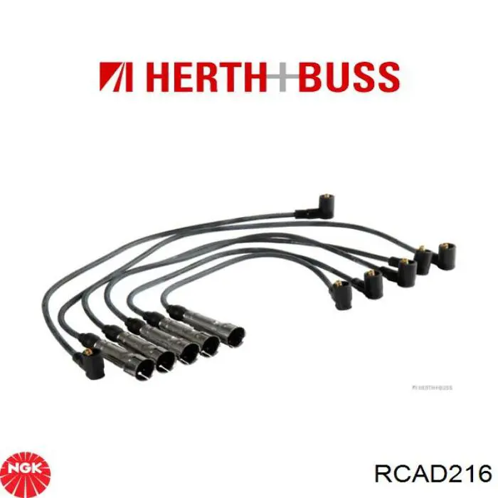 Купити RCAD216 NGK Провід високовольтні, комплект