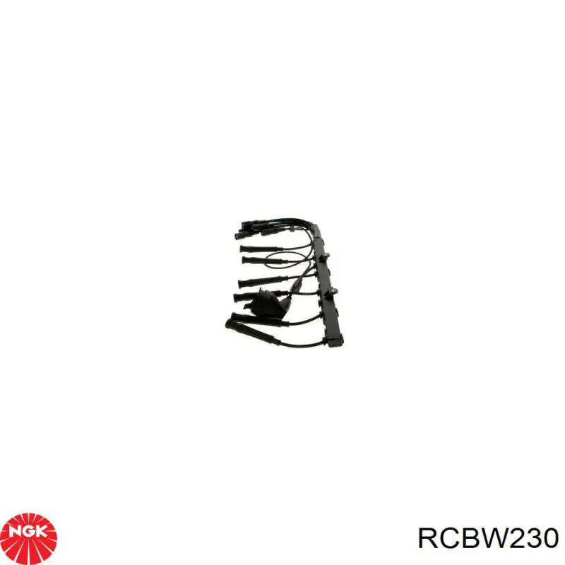 RCBW230 NGK Проводи високовольтні