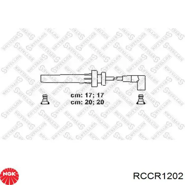Дроти запалювання NGK RCCR1202 ціна, від 27.70 USD