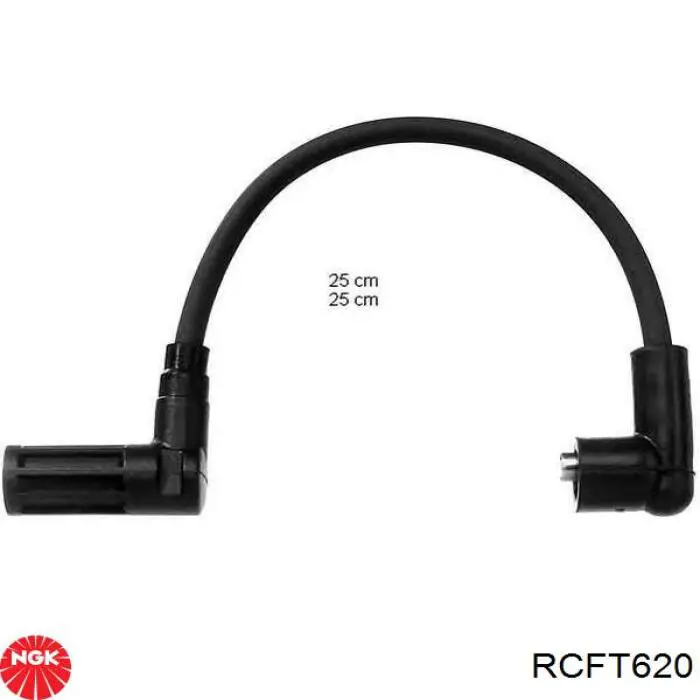 Дроти запалювання NGK RCFT620 ціна, від 5.59 USD
