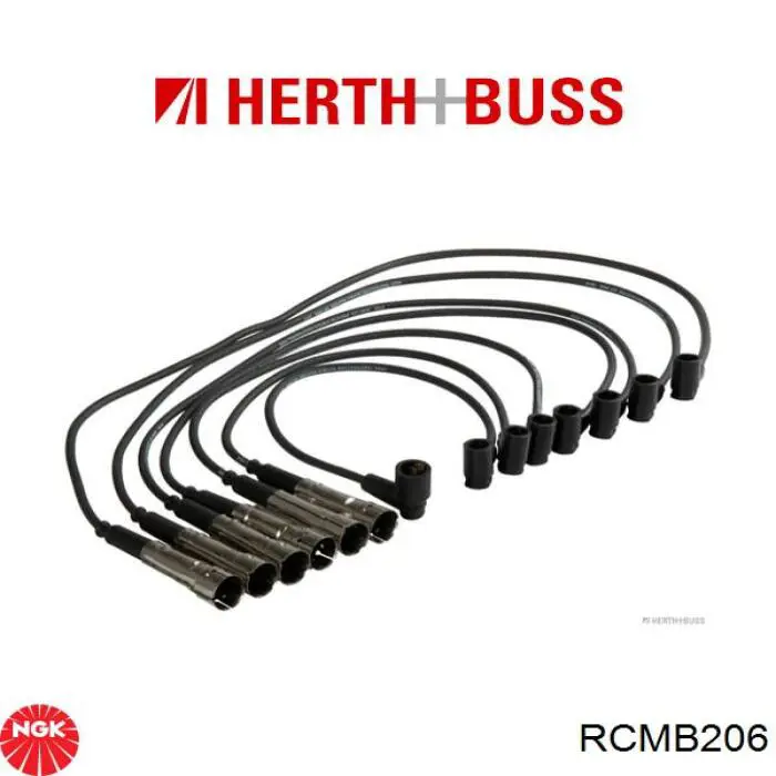 RCMB206 NGK Проводи високовольтні