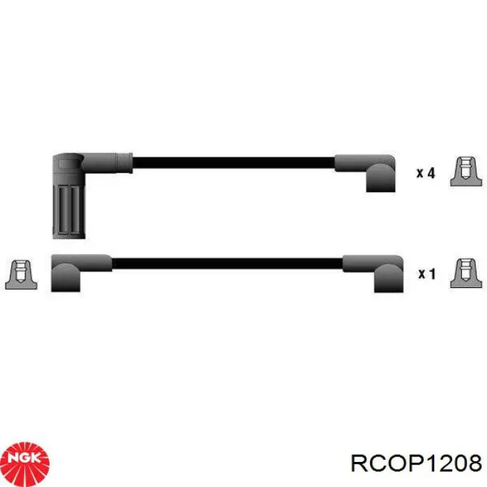 RCOP1208 NGK Проводи високовольтні