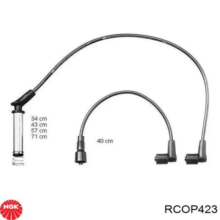 Дроти запалювання NGK 793 ціна, від 24.03 USD