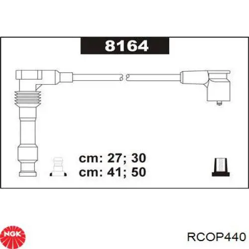 Купити RCOP440 NGK Провід високовольтні, комплект