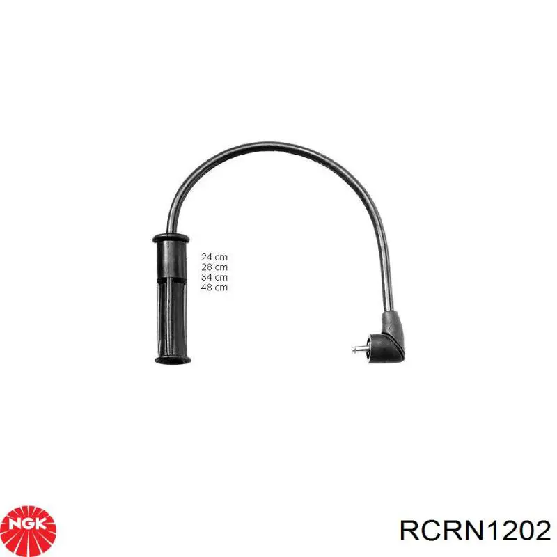 Дроти запалювання NGK RCRN1202 ціна, від 22.23 USD