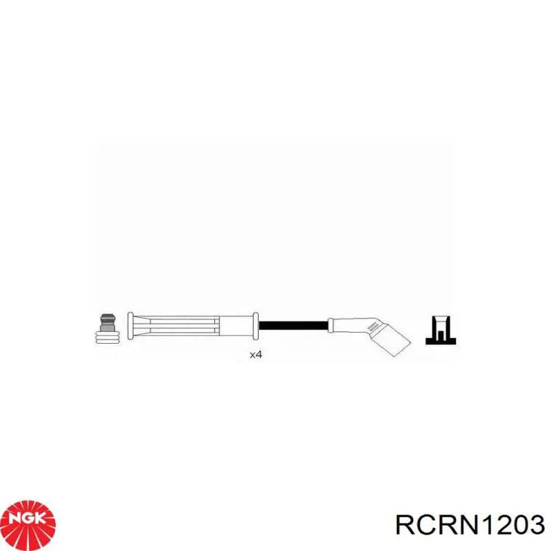 Дроти запалювання NGK RCRN1203 ціна, від 17.39 USD